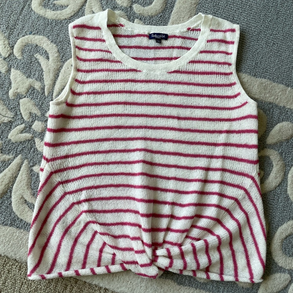 Splendid brand light weight sleeveless sweater